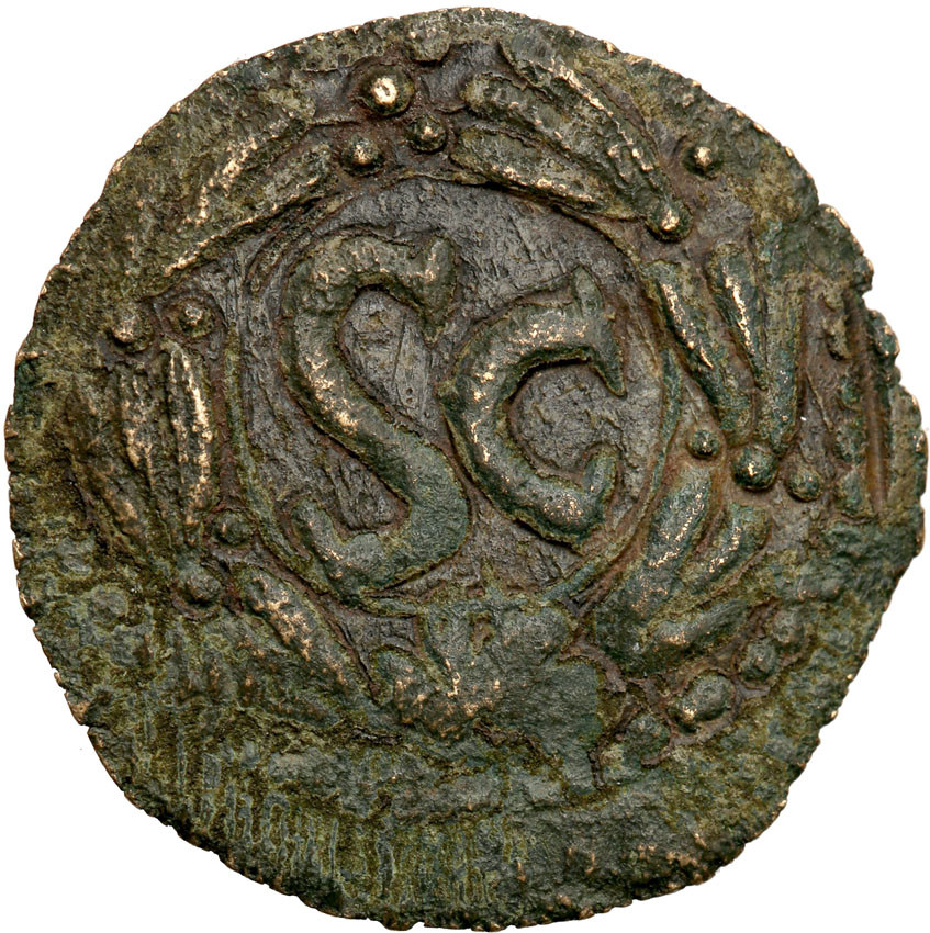 Prowincje Rzymskie Syria. Neron 54-68 r. n.e., AE 23, Antiochia
